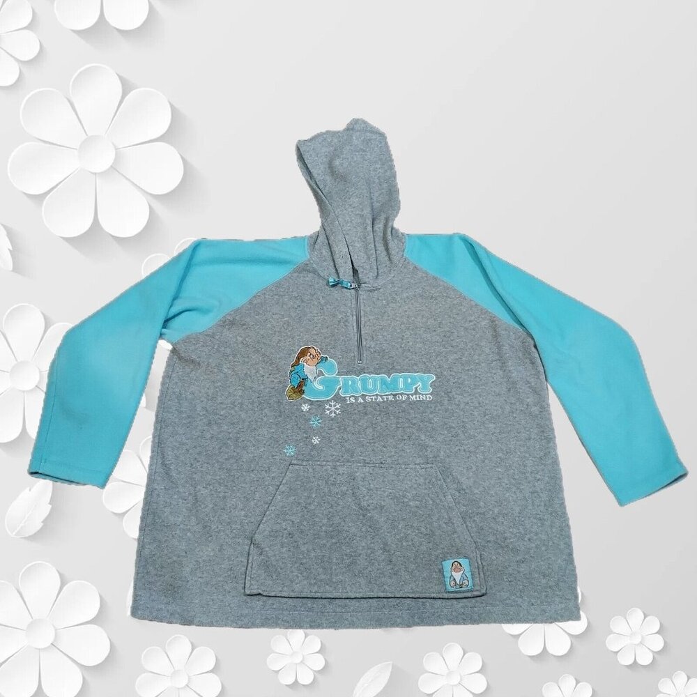 Sweatshirt Disney Wonderful World Grumpy 2 Tone Comfey